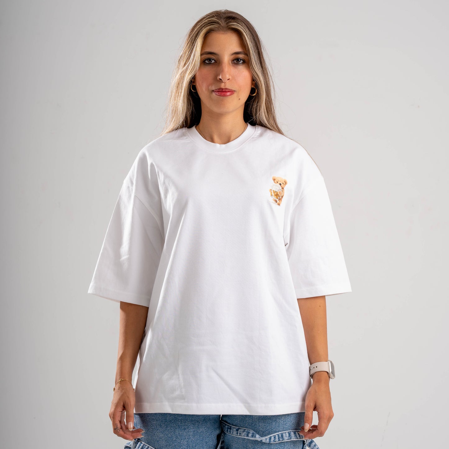 Call me Sober Bear Oversized Tee's