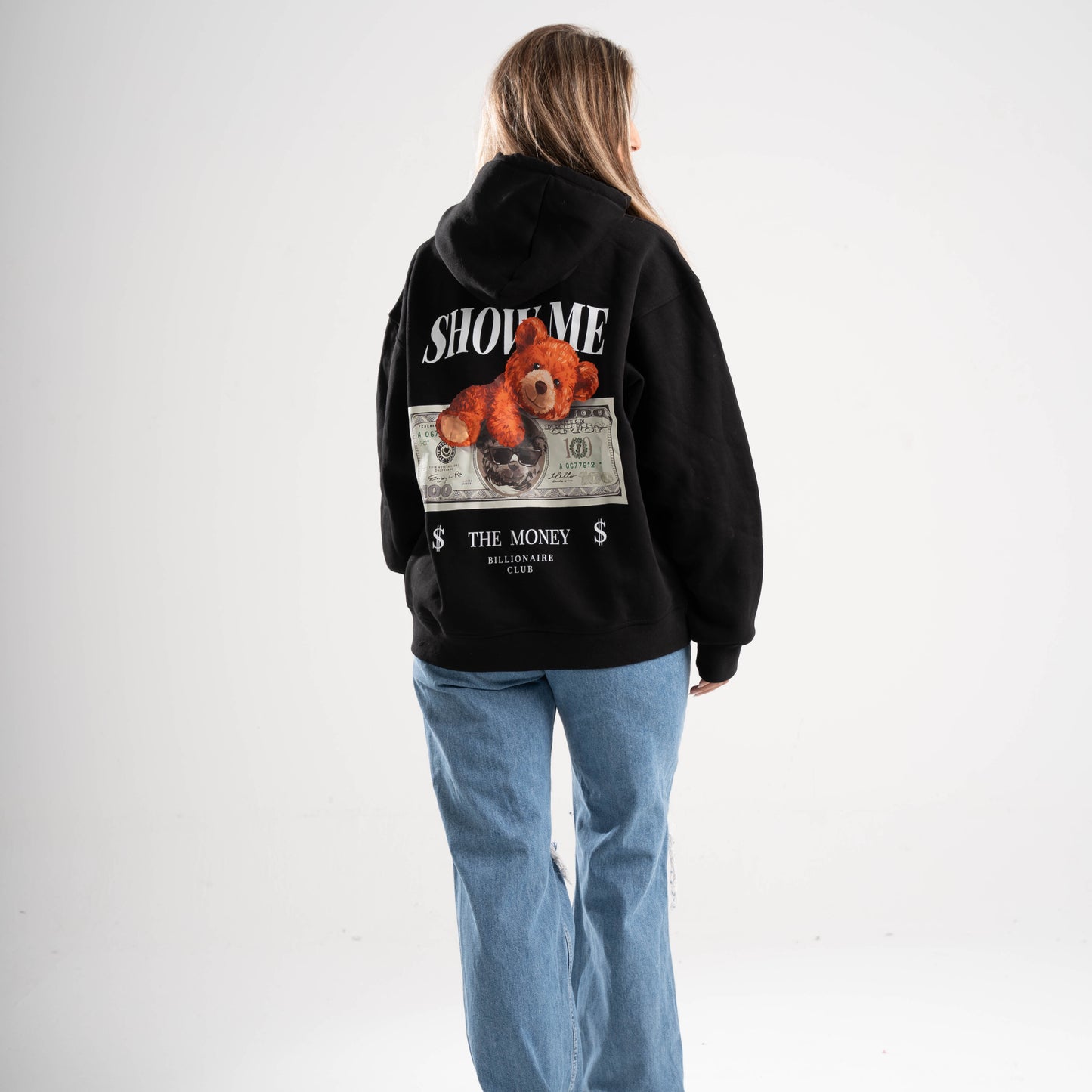 Money Bear Oversize Hoodie