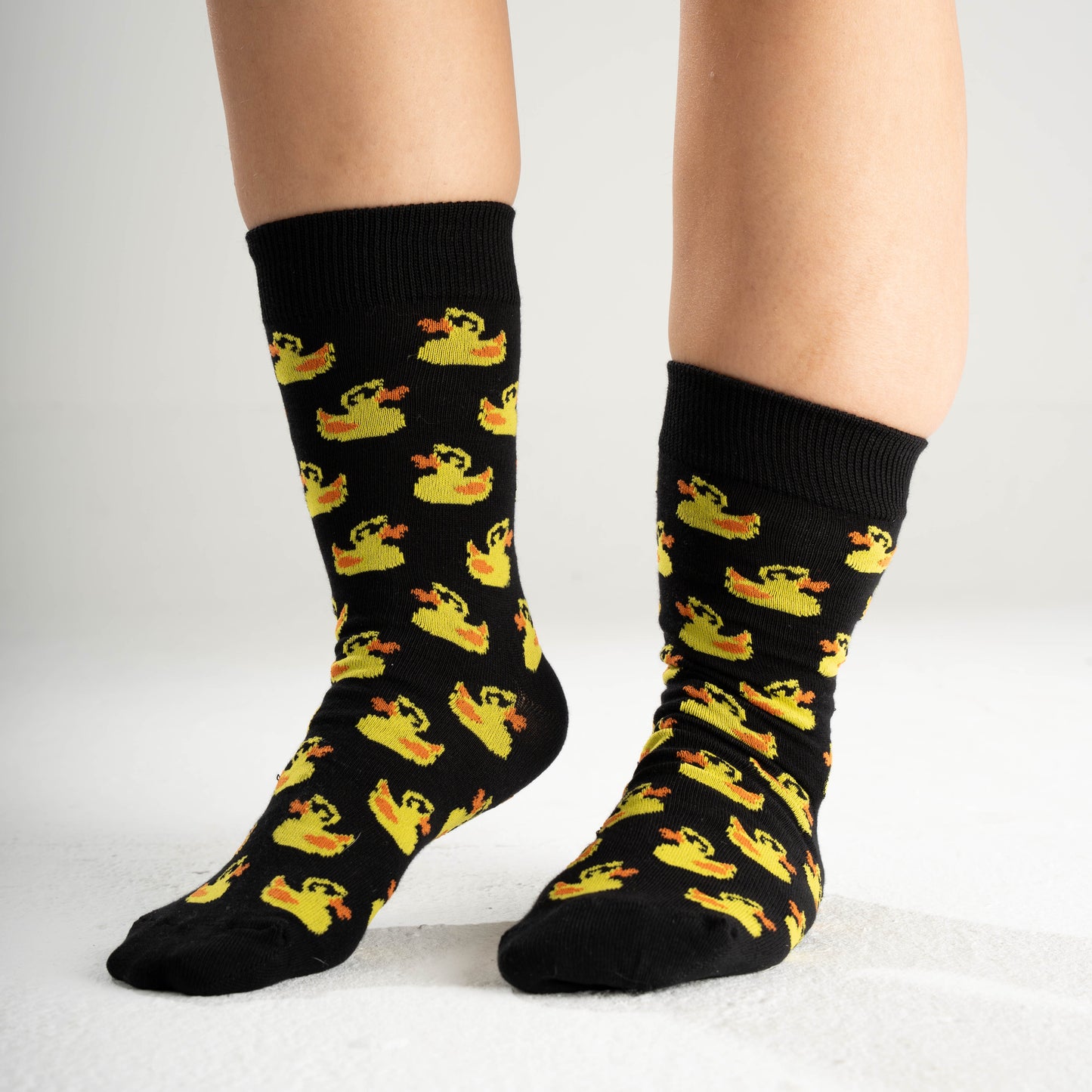 Duck Wearing Sunglass Socks