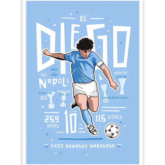 Diego Maradona Sticker
