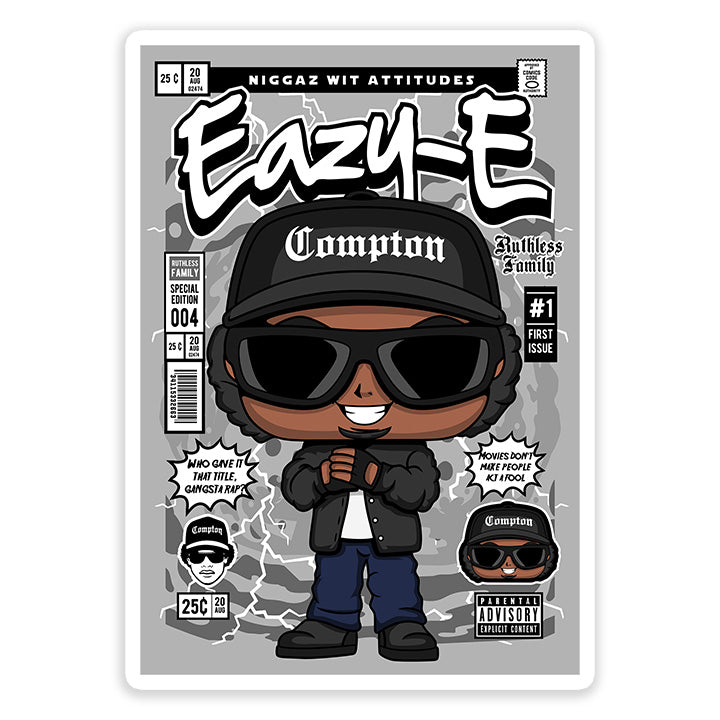 Eazy E pop Art Sticker