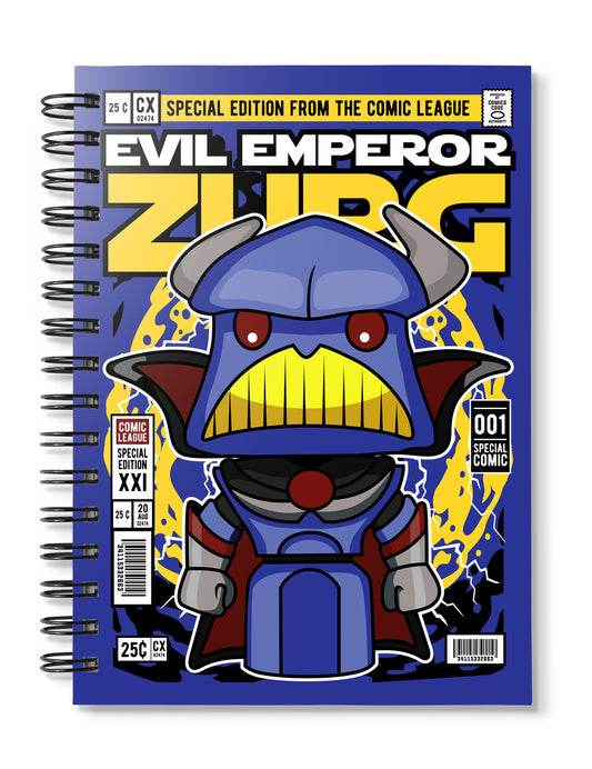 Emperor Zurg Toy Story 2 pop Art Notebook