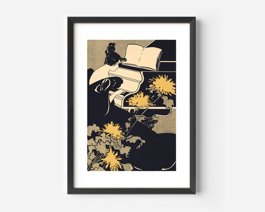 Ethel Reed woman Miss Traumerei Poster