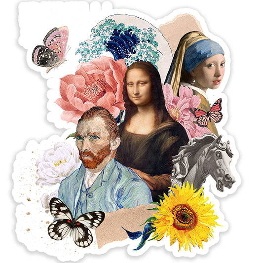 Famous paintings Sticker