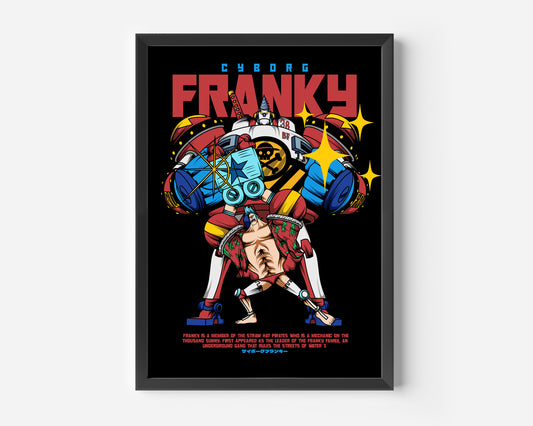Franky One Piece Poster