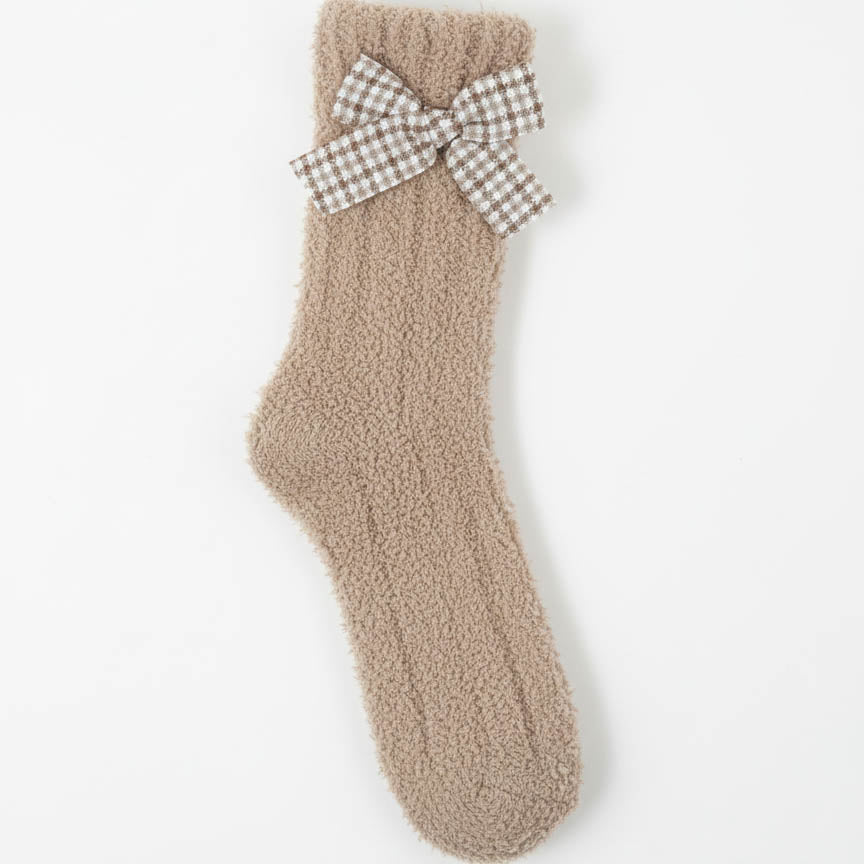 Bow Winter Socks