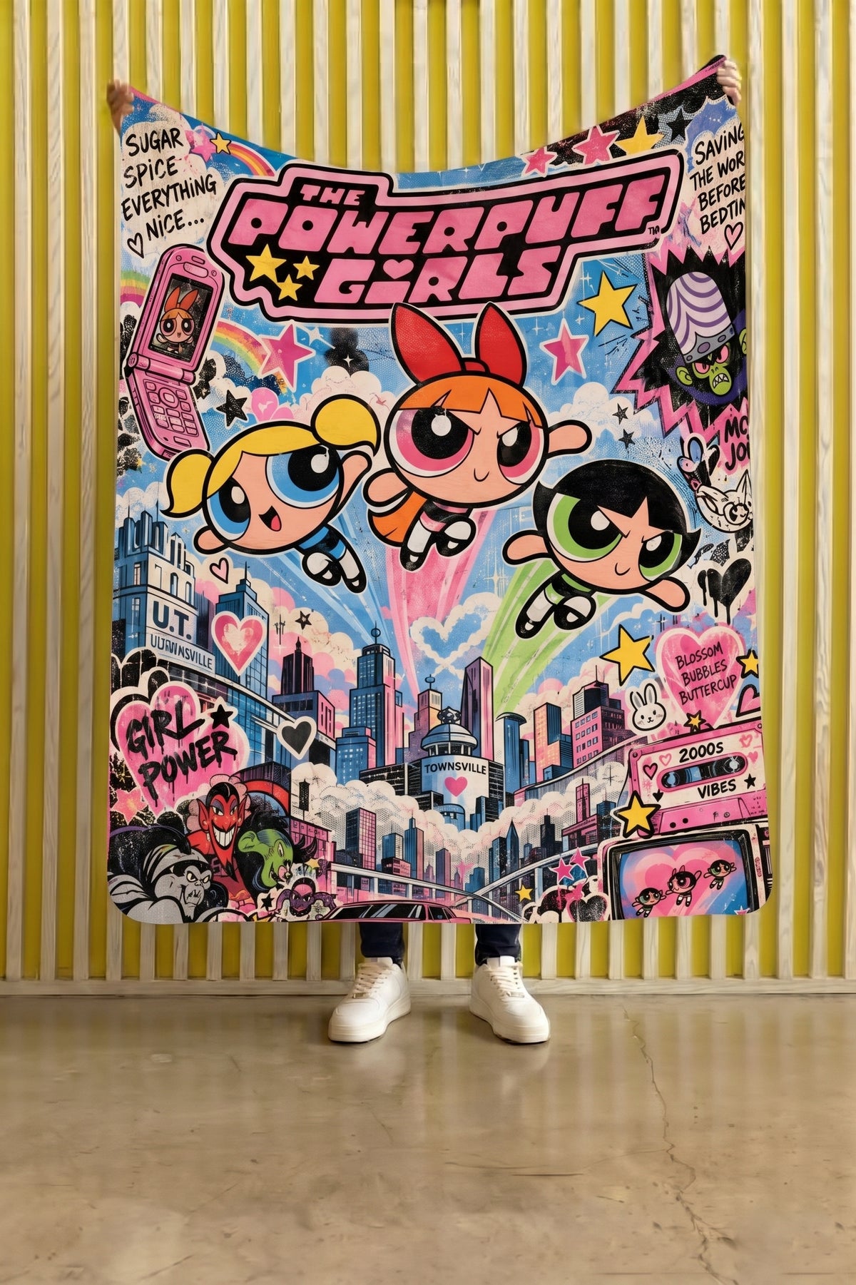 Powderpuff Girls Blanket