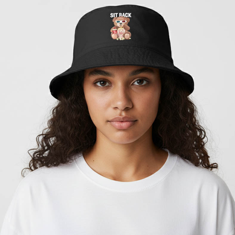 Sit Back Bear Bucket Hat