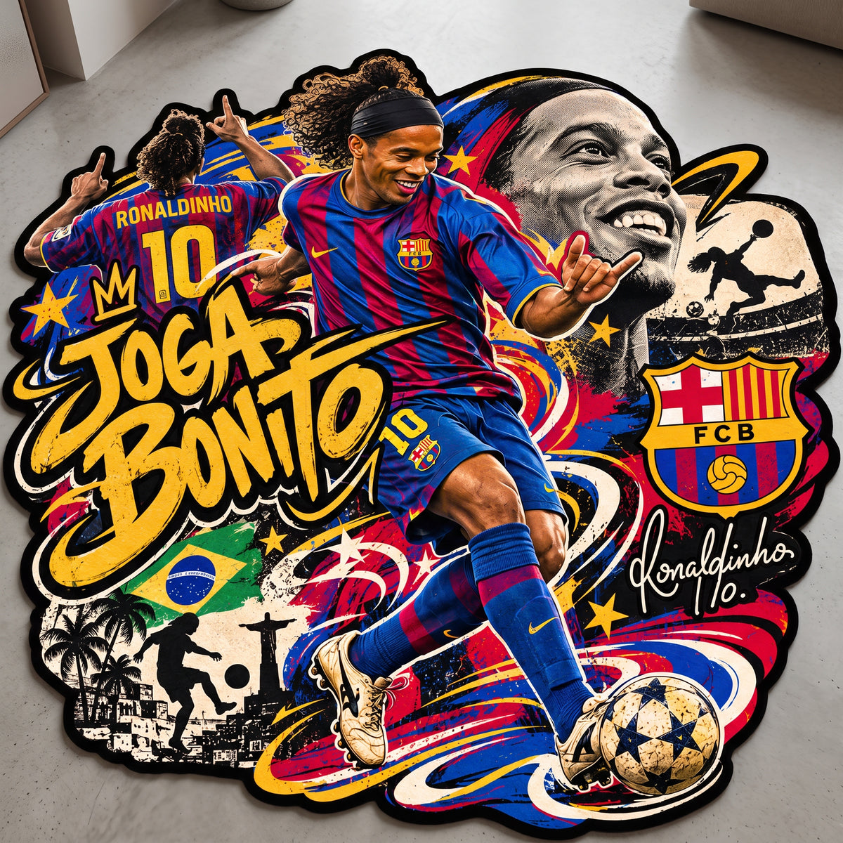 Ronaldinho Rug