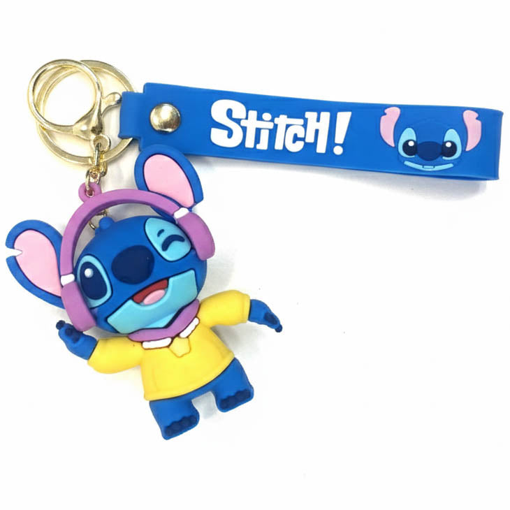 Stitch Headphone Keychain