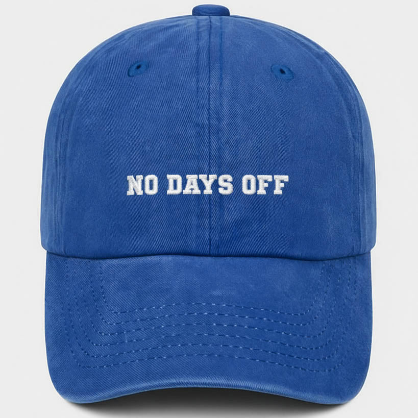 No Day Off Washed Cap