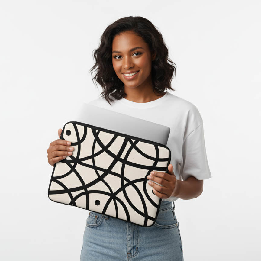 Dots & Lines Laptop Sleeve