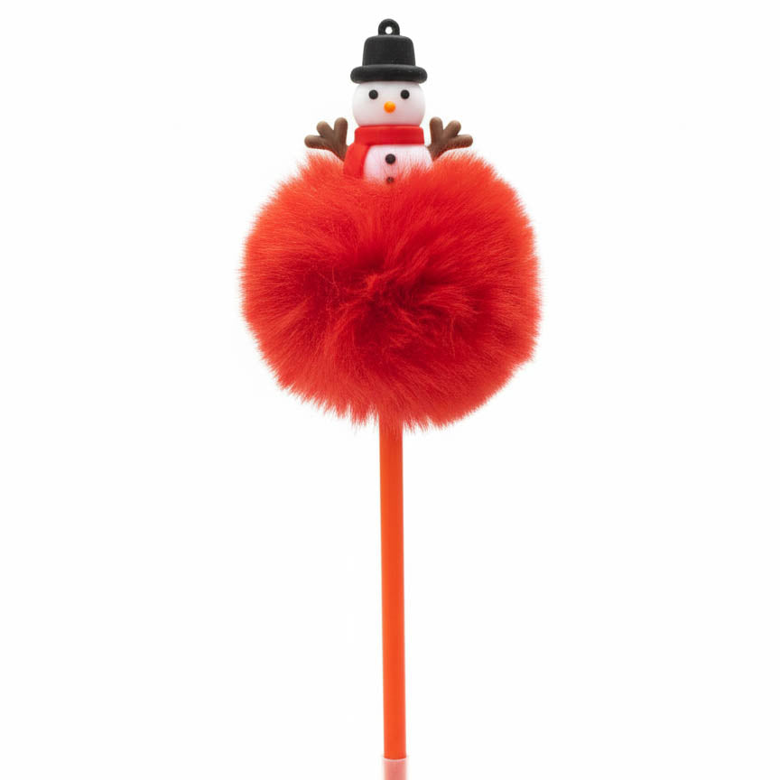 Christmas Pen with Fur