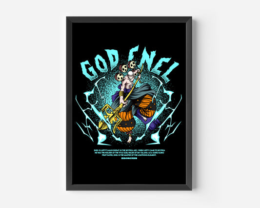 Enel One Piece Poster