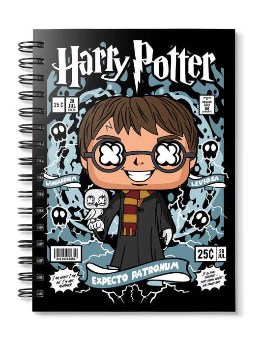harry potter 
notebook pop art