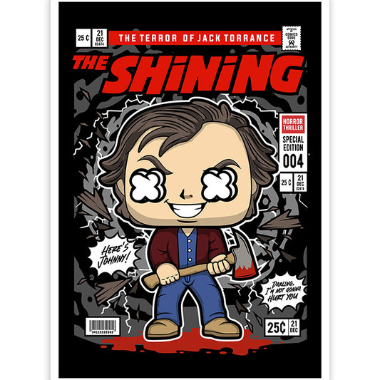 Jack Torrance pop Art Sticker