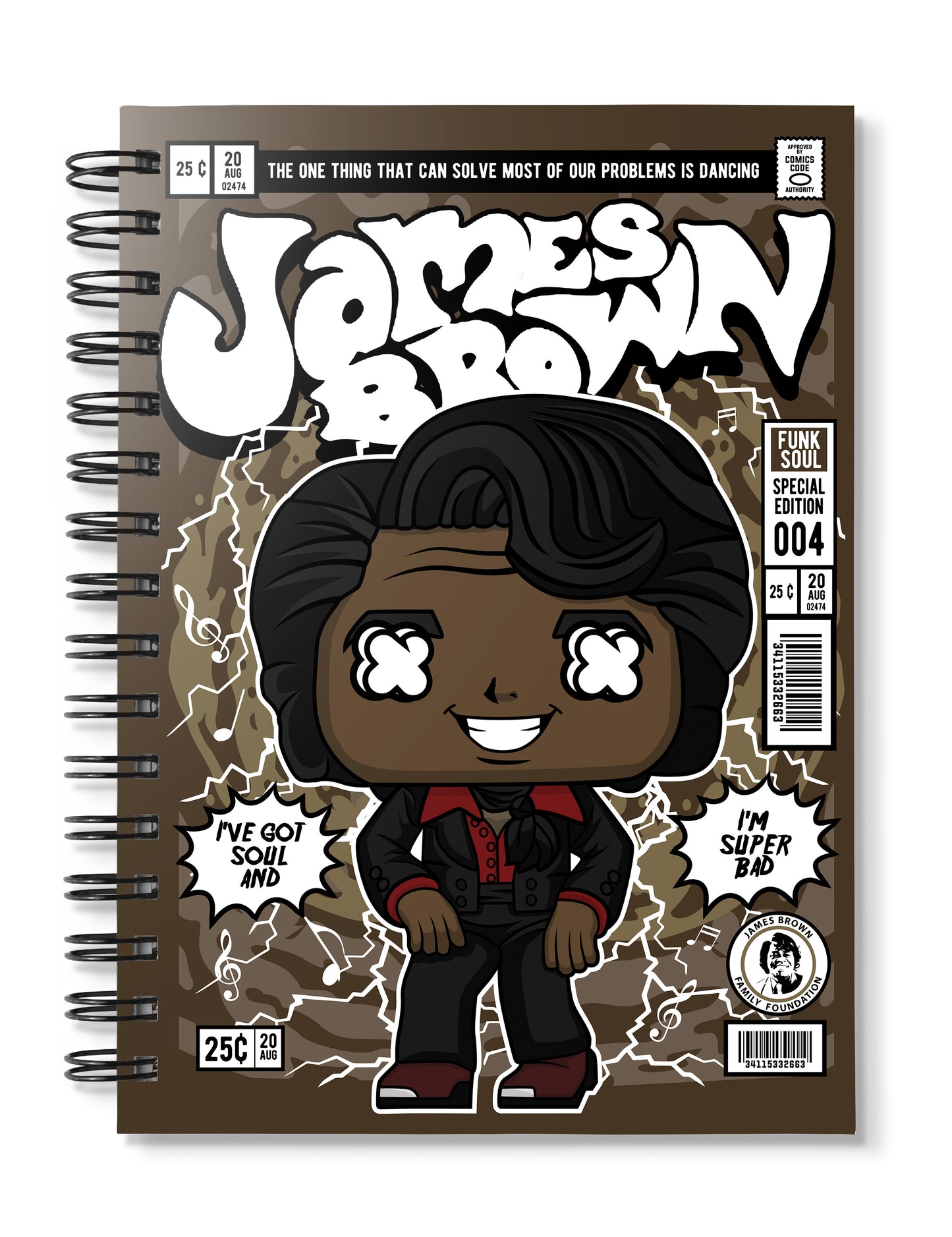 James Brown Notebook