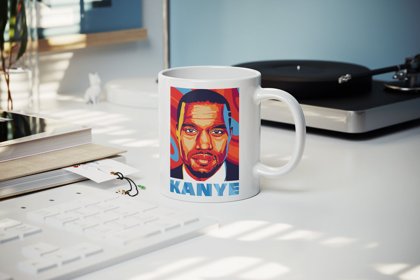 dank n drip Kanye mug