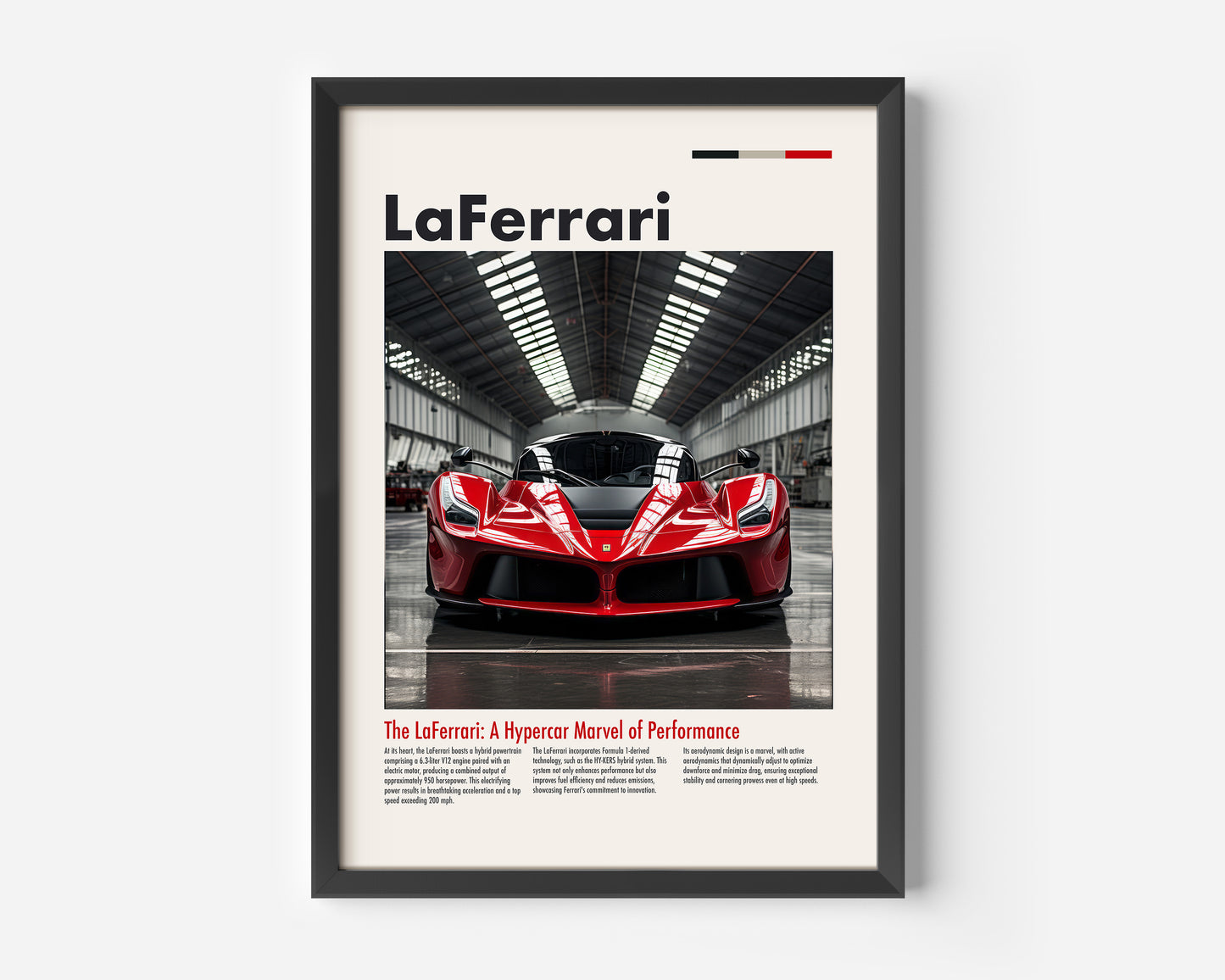 LaFerrari Poster