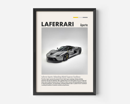 LaFerrari Aperta Poster