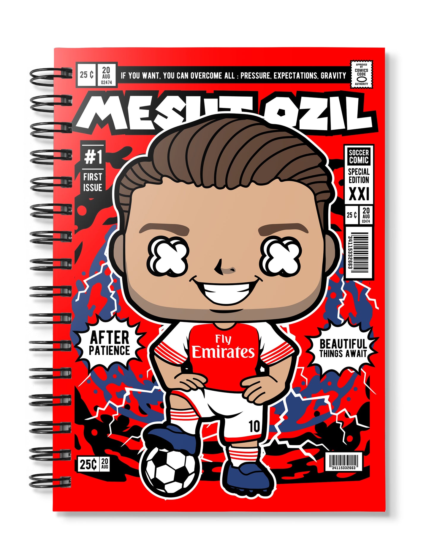 Mesut Ozil Notebook