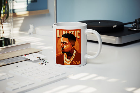 dank n drip illmatic Nas mug