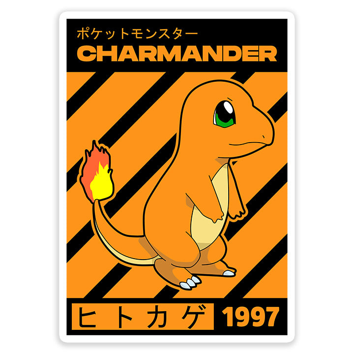 Charmander Pokémon Sticker