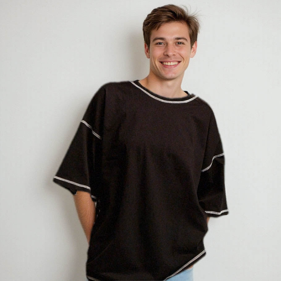 Stitched Oversized T-Shirt