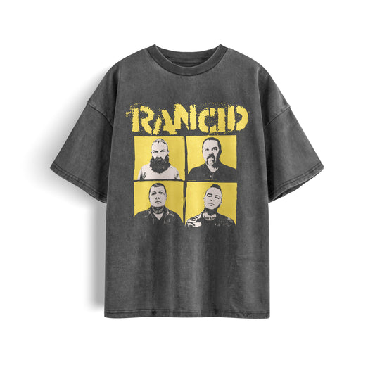 Rancid Washed Oversized Tee's