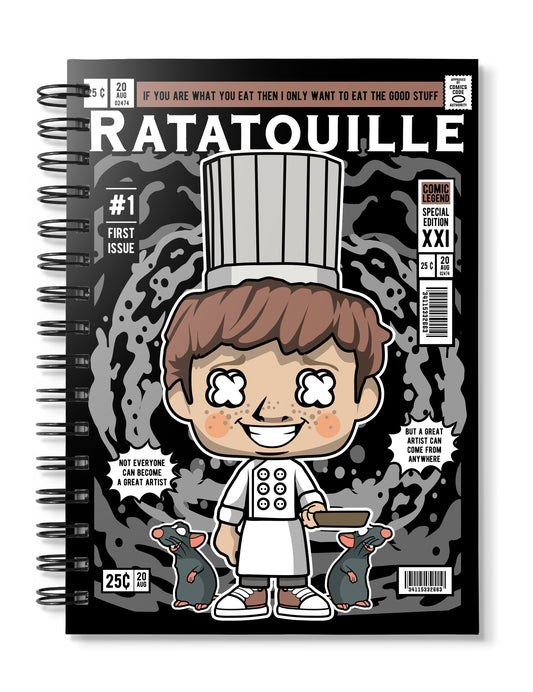 Ratatouille Linguini Notebook