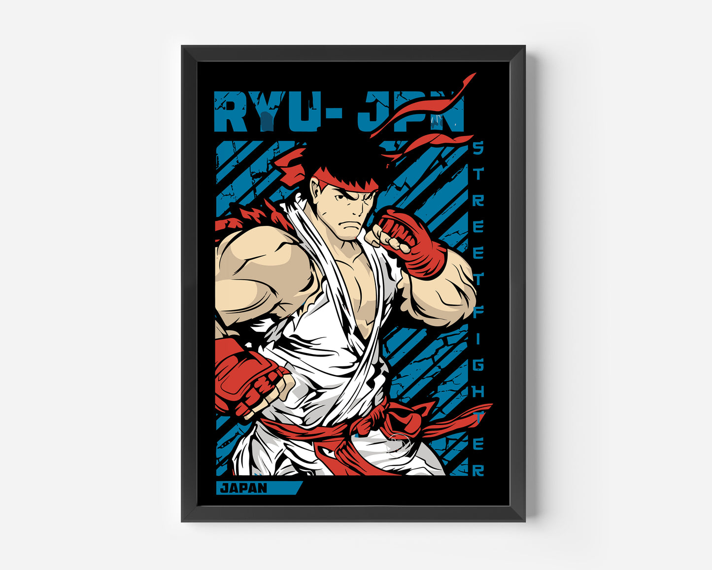 Ryu Street fighter Poster