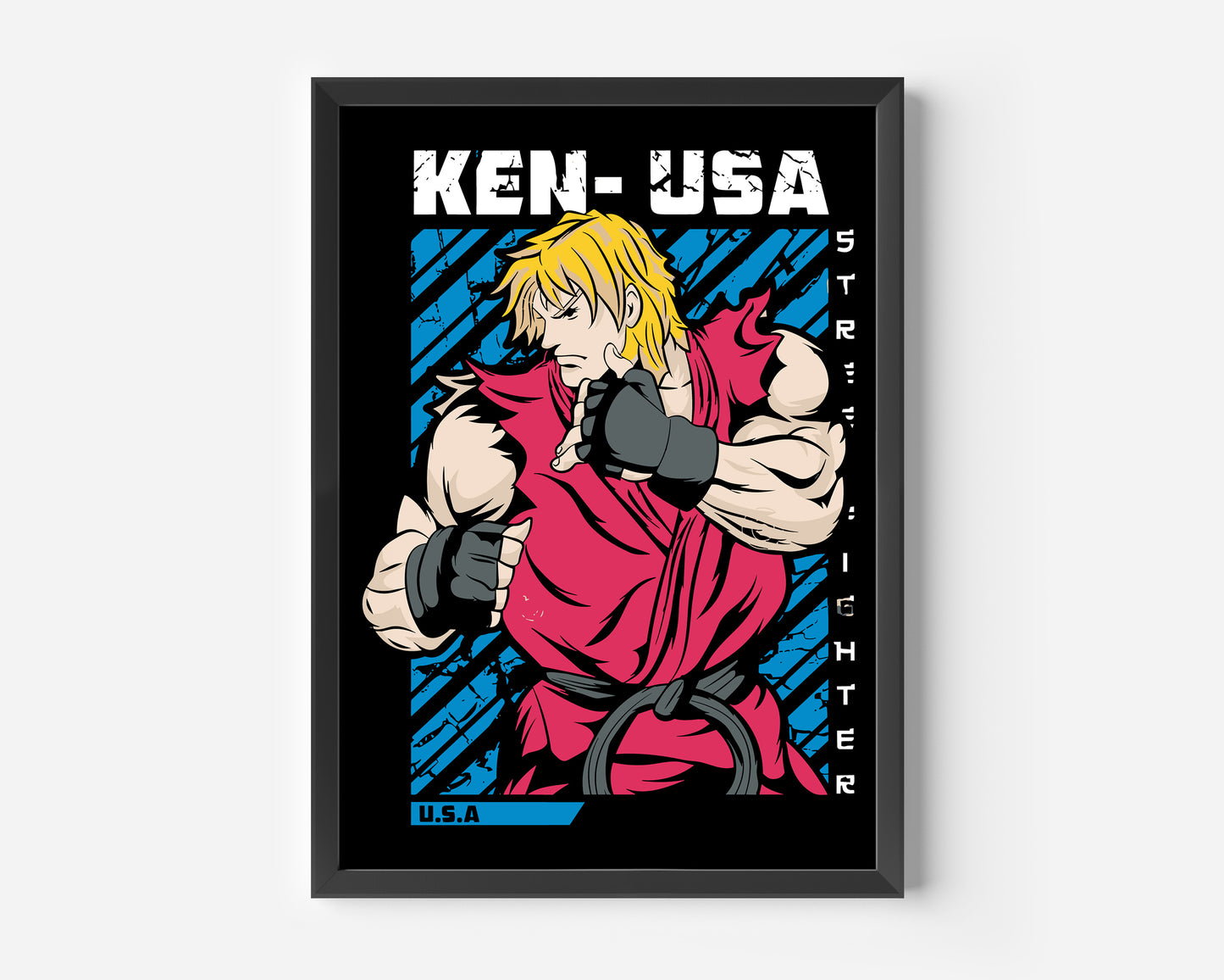 Ken Street fighter Poster