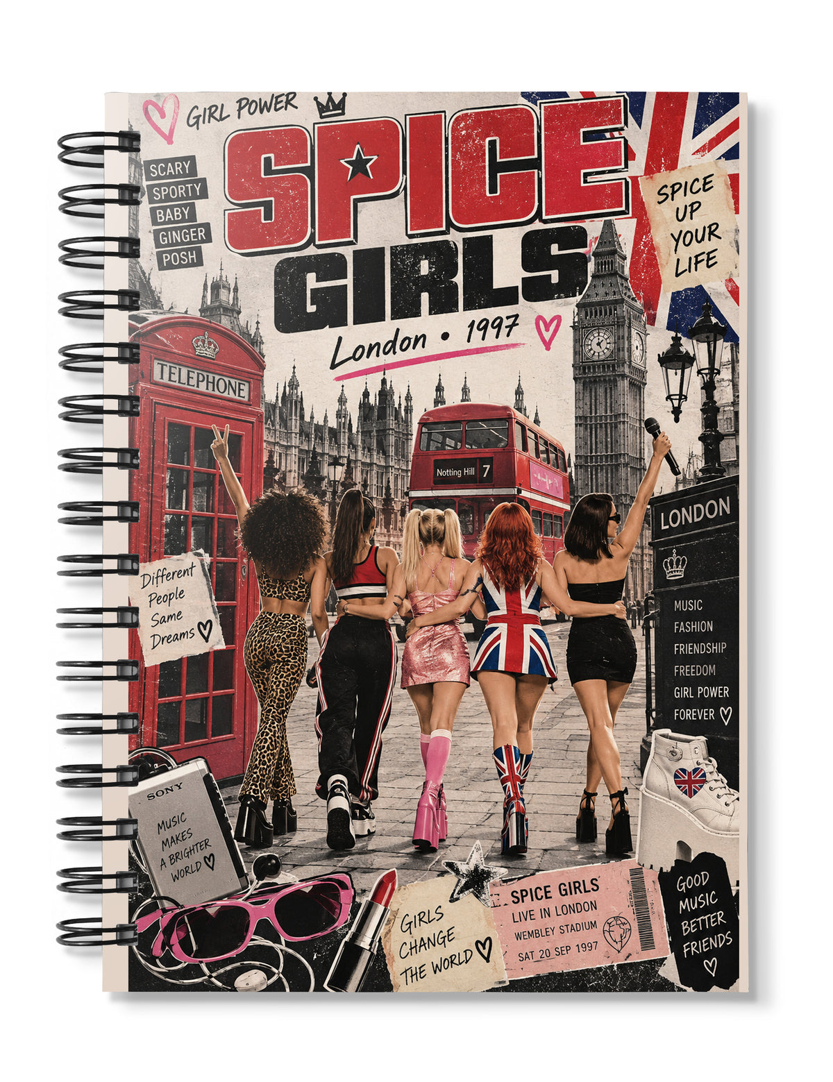 Spice Girls Notebook