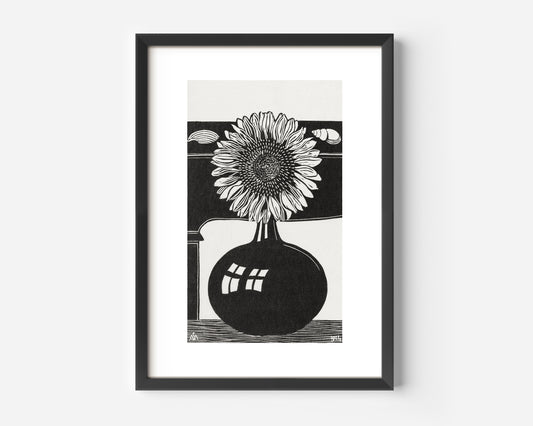 Samuel Jessurun de Mesquita sunflower (1914) Poster