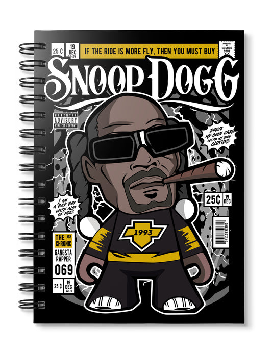 snoop dog 
pop art notebook