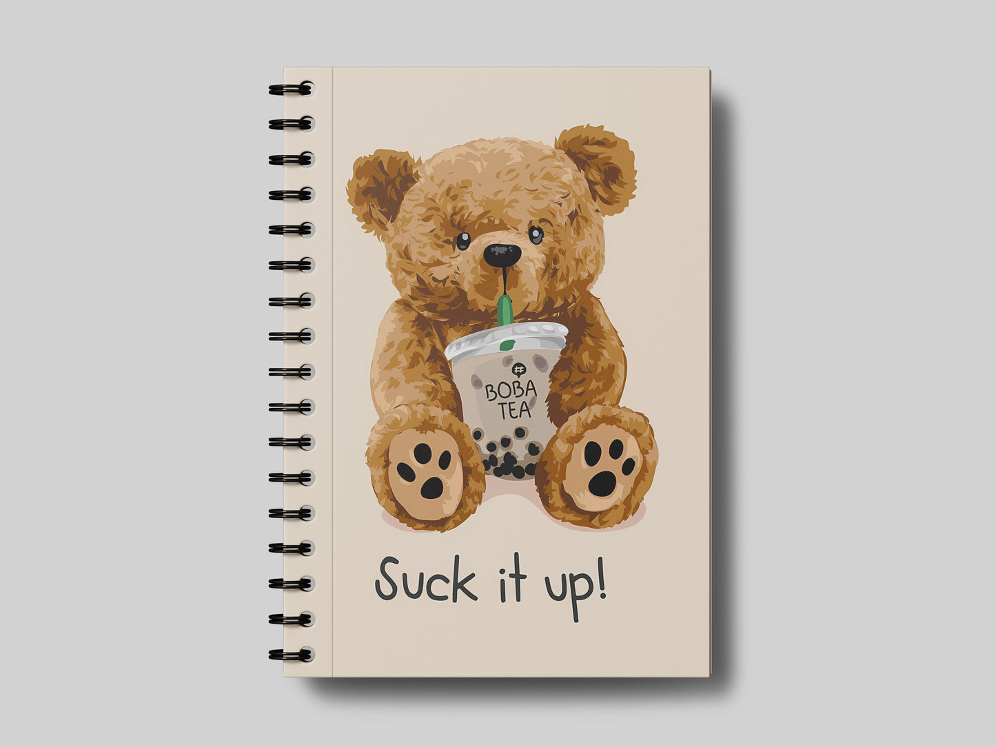 suck it up boba notebook