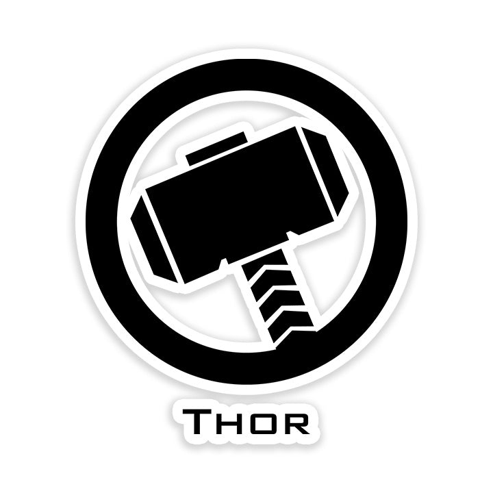 Thor Logo Sticker