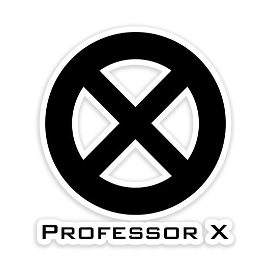 Professor X Logo Sticker