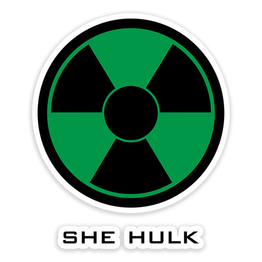 She Hulk Logo Sticker