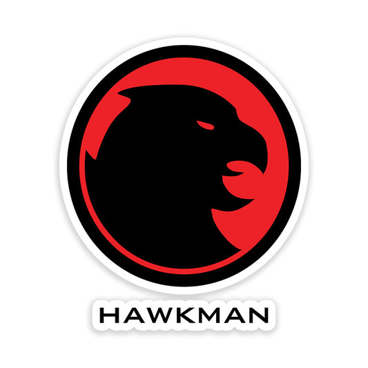 Hawkman Logo Sticker