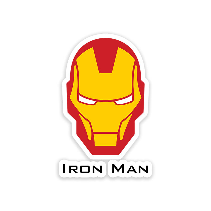 Ironman Logo Sticker