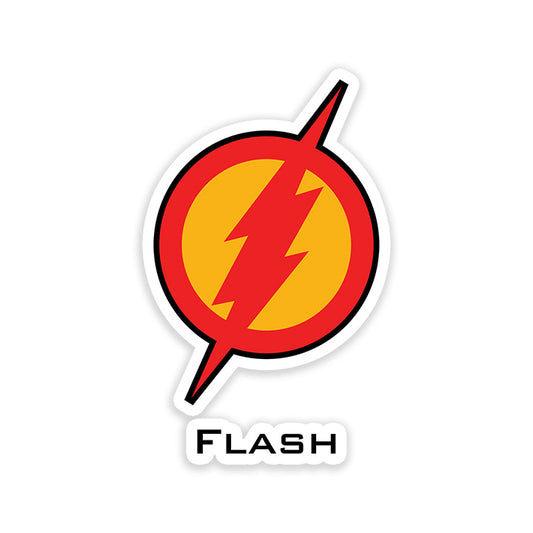 Flash Logo Sticker