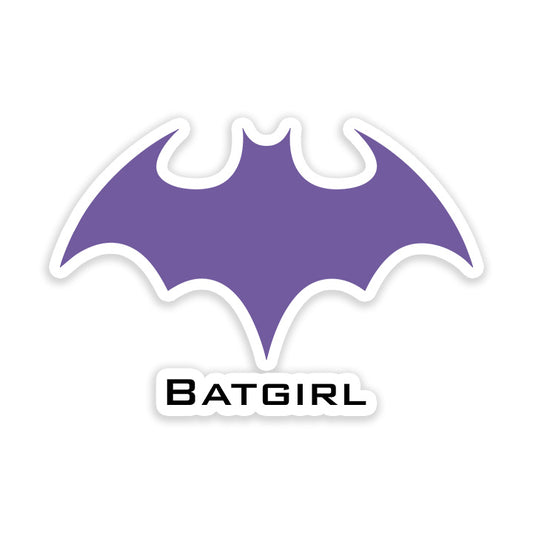 Batgirl Logo Sticker