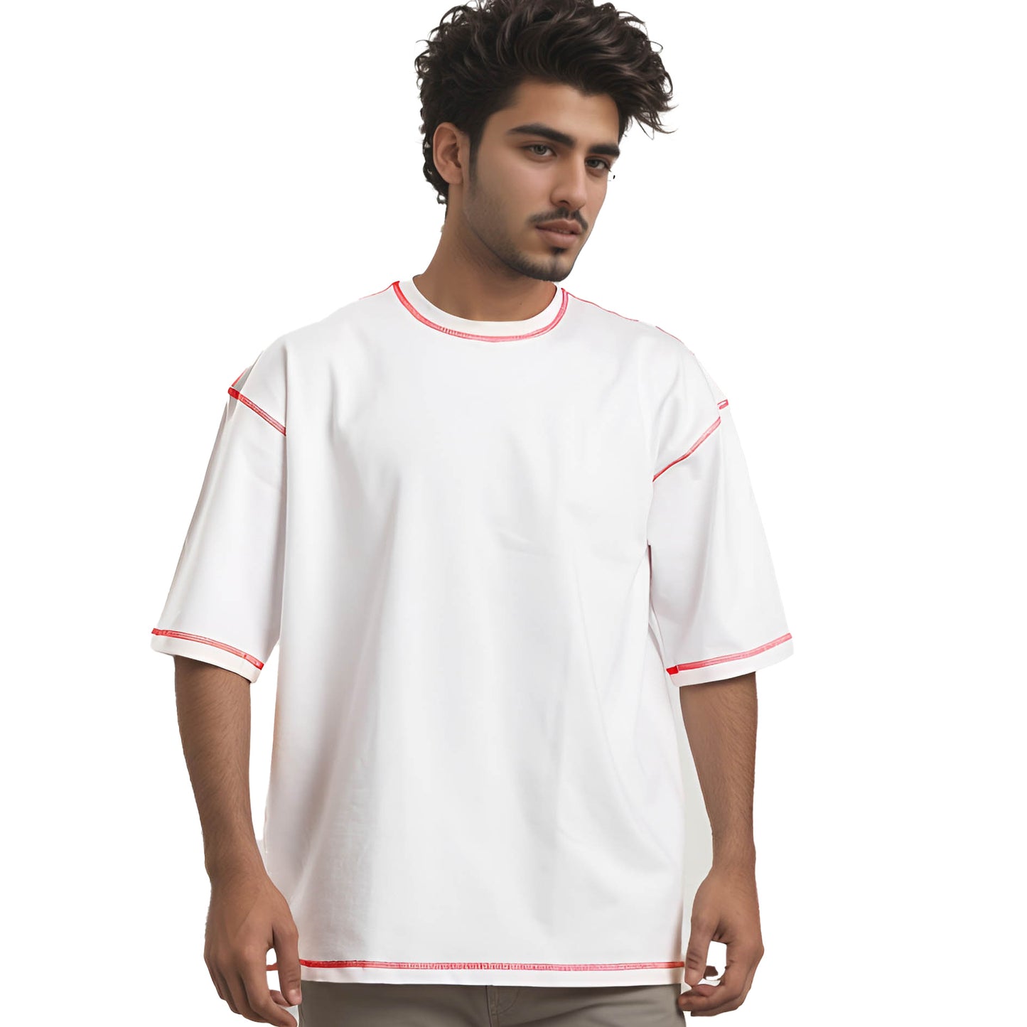 Stitched Oversized T-Shirt