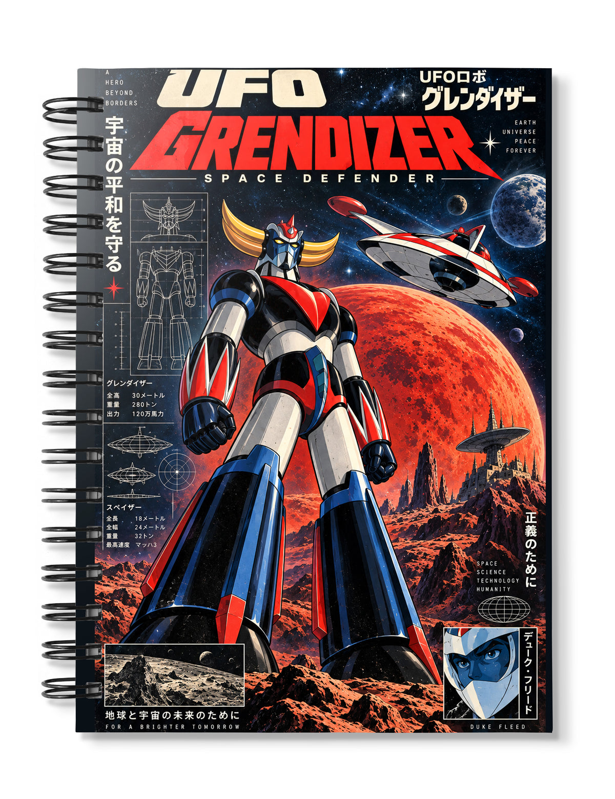 Grendizer Notebook