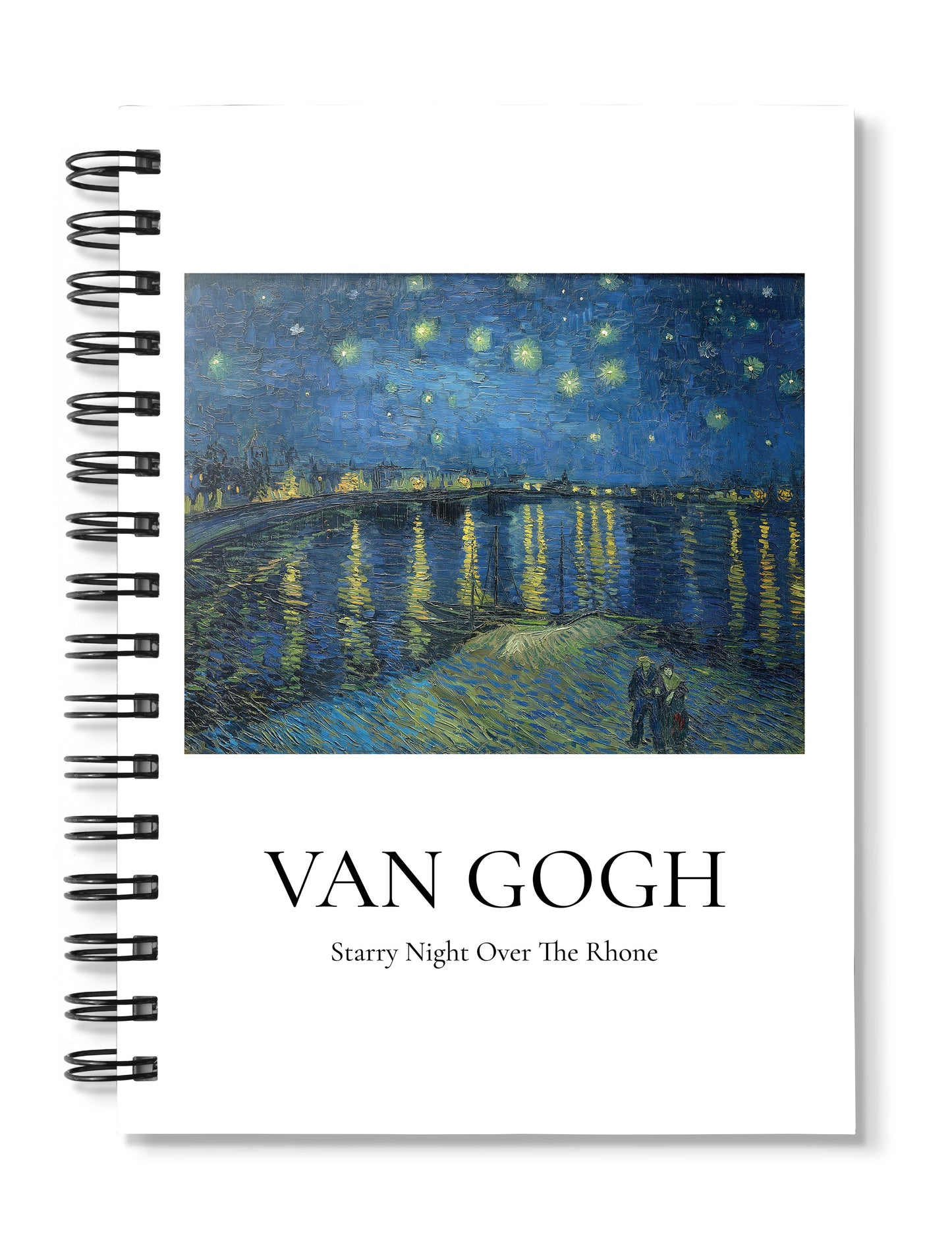Van Gogh Starry Night Over the Rhone Art Notebook