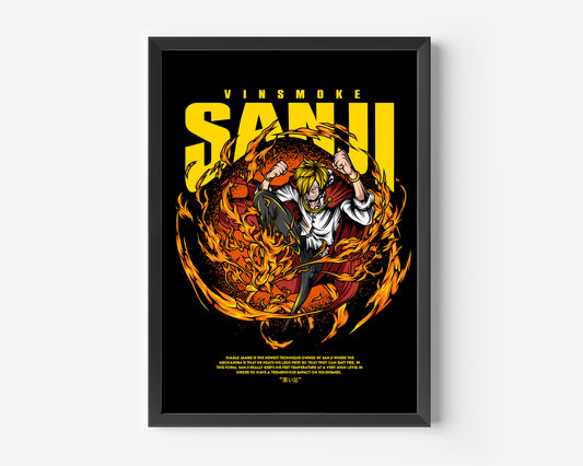 Sanji one Piece Poster