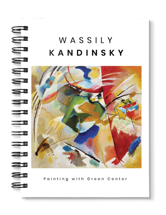 Wassily Kandinsky Green-Center Art Notebook