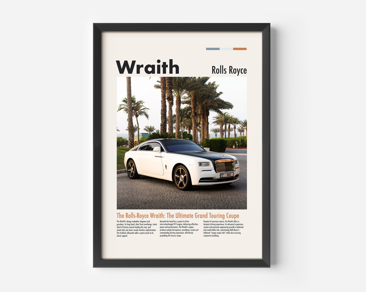 Rolls-Royce Wraith Poster