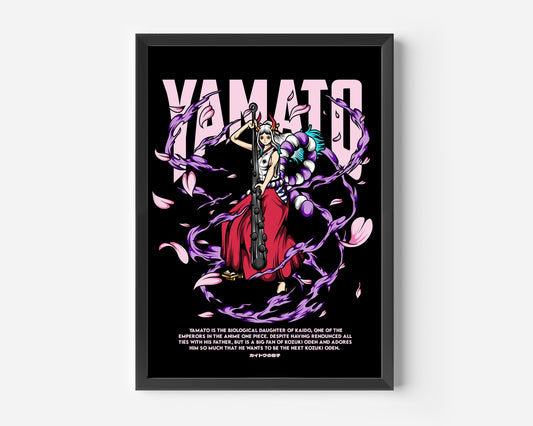Yamato one Piece Poster